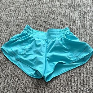 Women's Lululemon Aqua Blue Shorts
